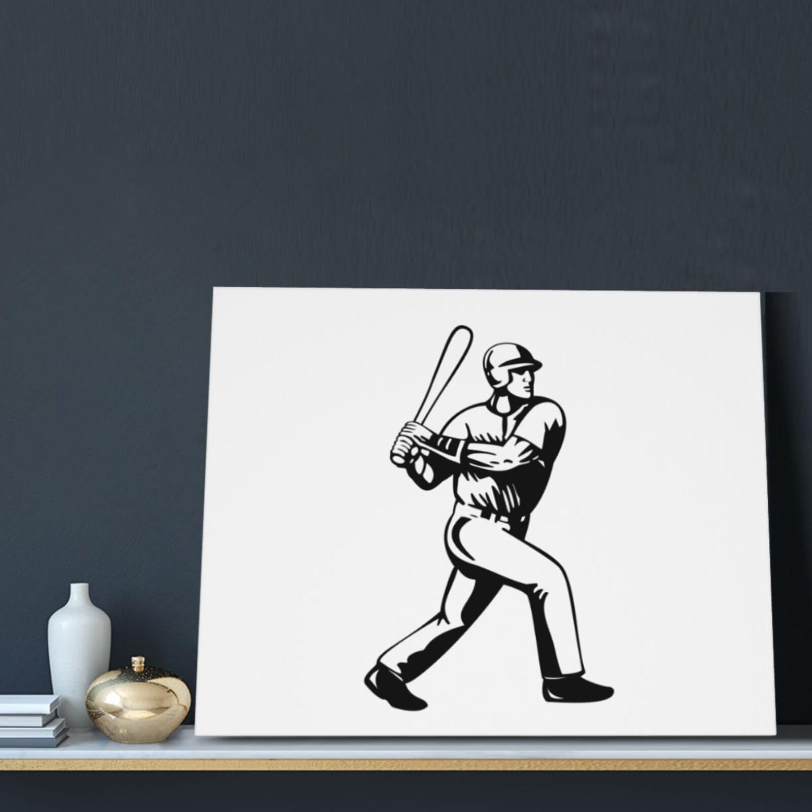 Amazon.co.jp: Chioee アートポスター フレーム 装飾画 野球